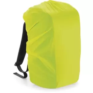 Quadra Waterproof Universal Rain Cover (One Size) (Fluorescent Yellow) - Fluorescent Yellow