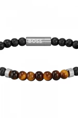 Gents BOSS Jewellery Beads Bracelet 1580270