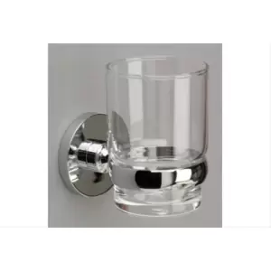 Miller Lily Tumbler & Holder, Chrome