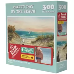 Doing Things Beach Prank 300 Piece Jigaw Puzzle