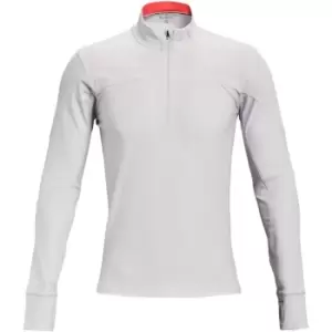 Under Armour Qualifier Zip Top Mens - White