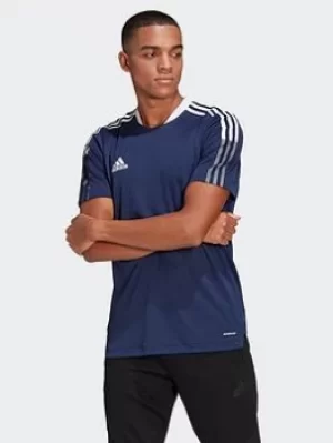 adidas Tiro 21 Training Jersey, Navy, Size 2XL, Men