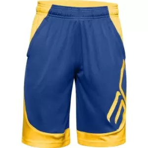 Under Armour Curry Basketball Shorts Junior Boys - Blue