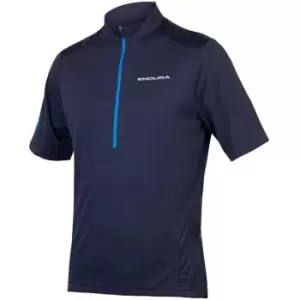 Endura Hummvee Short Sleeve Jersey - Blue