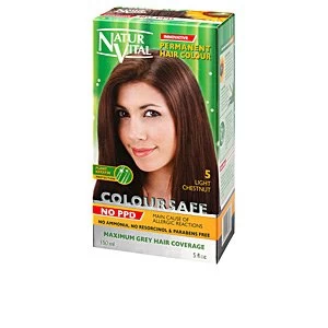 COLOURSAFE tinte permanente #5-castano claro 150ml