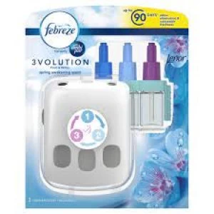 Febreze 3Vol Starter Kit Lenor Spring