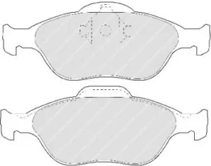 Ferodo FDB1394 Brake Pad Set Front Axle Premier Car