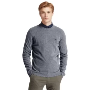 Timberland Cohas Brook Crewneck Sweater For Men In Grey Dark Grey, Size L