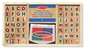 Melissa and Doug Alphabet Stamp Set