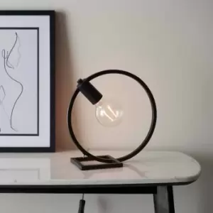 Ensora Lighting Shape Circle Table Lamp