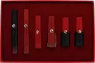 Giorgio Armani Red Lip Collector's Limited Edition Gift Set - Shade 400, 6 Pieces