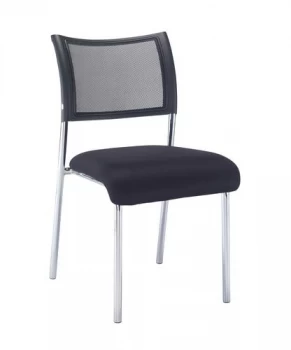 Jemini Jupiter Mesh Back Conference 4 Leg Side Chair WChrome Frame