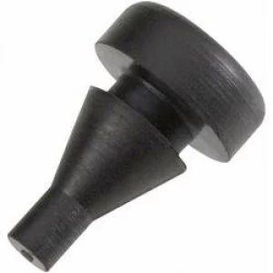 PB Fastener 1301 01 Snap in Foot Black x H 10 mm x 15.4 mm