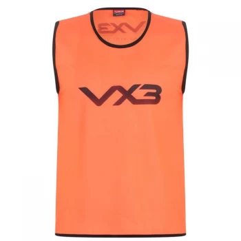 VX-3 Hi Viz Mesh Training Bibs Junior - Flrscnt Orange