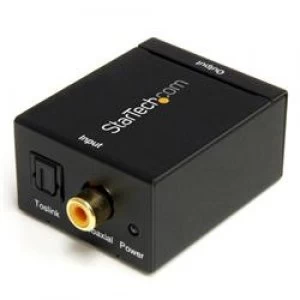 StarTech.com SPDIF Digital Coaxial or Toslink Optical to Stereo RCA Audio Converter