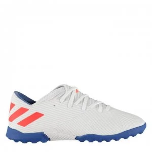 adidas Nemeziz Messi 19.3 Junior Astro Turf Trainers - White/Red/Blue