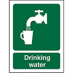 First Aid Sign Drinking Plastic 20 x 15 cm