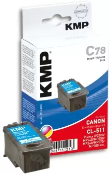 KMP C78 ink cartridge Cyan, Magenta, Yellow