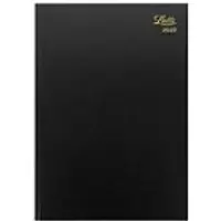 Letts Diary Business 2023 A4 1 Day per page Polyurethane Black English