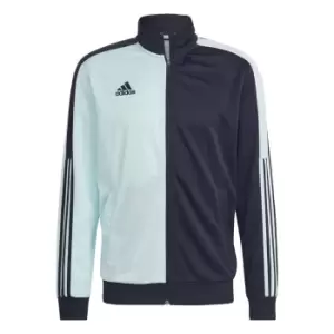 adidas Tiro Track Half & Half Track Top Mens - Blue