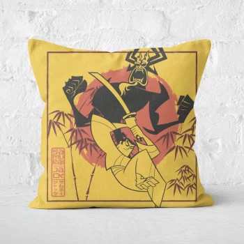 Samurai Jack Eternal Battle Square Cushion - 60x60cm