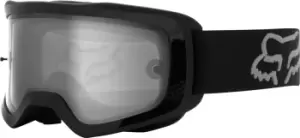 FOX Main X Stray Tear-Off Motocross Goggles, black, black, Size One Size