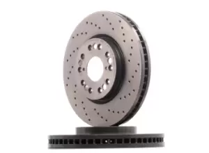 BREMBO Brake disc 09.8402.1X Brake rotor,Brake discs LEXUS,IS I (JCE1_, GXE1_),GS (UZS161, JZS160),IS SportCross,GS (JZS147_)