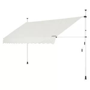 Clamp Awning Beige 350cm