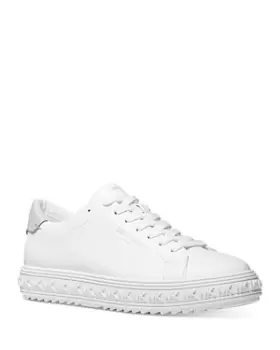 Michael Kors Womens Grove Lace Up Sneakers