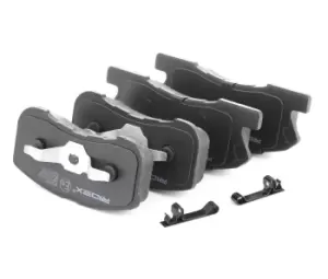 RIDEX Brake pad set MITSUBISHI,DAIHATSU 402B0483 0449197201,0449197201000,0449197205 0449197205000,0449197212000,0449197401,0449197401000,0449197403