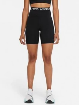 Nike Pro Training 365 7" High Rise Short, Black, Size XS, Women