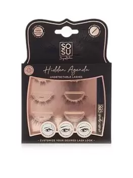 SOSU by Suzanne Jackson Hidden Agenda Undetectable Lashes, One Colour, Women