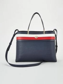 Tommy Hilfiger Core Satchel - Navy