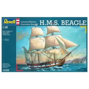 H.M.S. Beagle (Sailing Ships) 1:96 Scale Revell Model Kit Exclusive