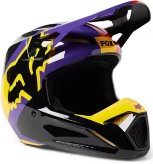 FOX V1 Xpozr Youth Motocross Helmet, multicolored, Size L, multicolored, Size L