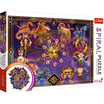 Spiral Puzzle Zodiac Signs Jigsaw Puzzle - 1040 Pieces