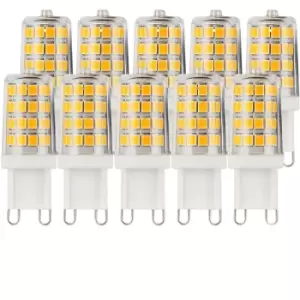 Harperliving - Harper Living 3.5 Watts G9 LED Bulb Clear Capsule Warm White Non-Dimmable, Pack of 10