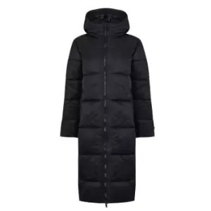 Kangol Longline Puffer Jacket Womens - Black