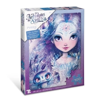 Nebulous Stars Iceana & Blizzia Glitter Puzzle - 100 Pieces