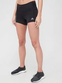 adidas Own The Run Short Tight - Black/White, Size XL, Women