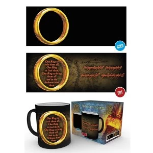 Lord of the Rings One Ring Heat Change Mug