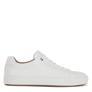 BOSS Mirage Tennis Leather Trainers - White