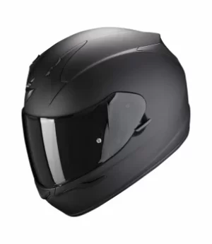 Scorpion Exo-390 Plain Full Face Motorcycle Helmet Matt Black