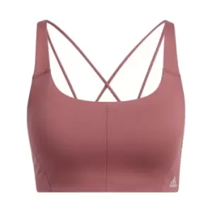 adidas CoreFlow Medium-Support Bra Womens - Red