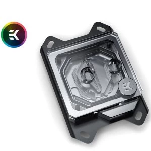 EK Water Blocks EK-Velocity RGB AMD CPU Water Block - Nickel + Plexi