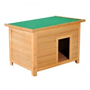 PawHut Dog Kennel Vintage Yellow, Green 850 mm x 580 mm x 580 mm