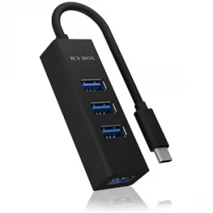 IcyBox 4 Port USB 3.0 Type-C Hub