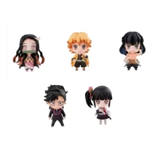 Demon Slayer: Kimetsu no Yaiba Trading Figure 5-Pack Sailor Tanjiro & Friends Mascot Set 5 cm