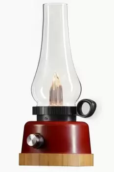 LED Rechargeable Table Lantern In Decorative Oil Lamp Style