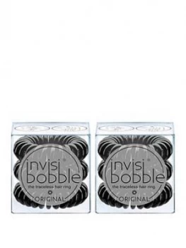 Invisibobble True Black Duo Hair Ties